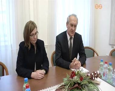 Szombathelyen j�rt a szlov�n nagyk�vet