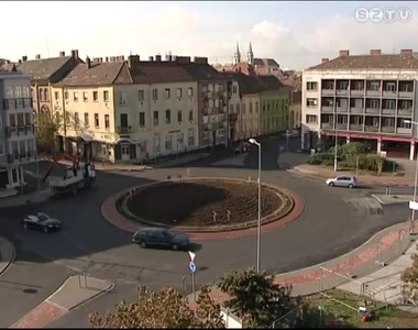Utolsó simítások a körforgalomnál

