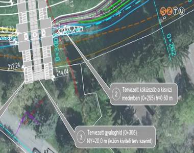 Sétány épül - Felújítják az Arany-patak partját Sétány épül - Felújítják az Arany-patak partját