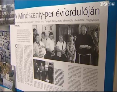 Mindszenty József emlékére nyílt kiállítás