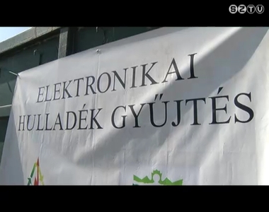 Szombaton folytatódik az elektromos és elektronikus hulladékok ingyenes gyűjtése Szombaton folytatódik az elektromos és elektronikus hulladékok ingyenes gyűjtése