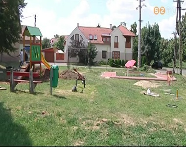 H�rommilli� forintb�l korszer�s�ti a v�ros a Tulip�n utcai j�tsz�teret