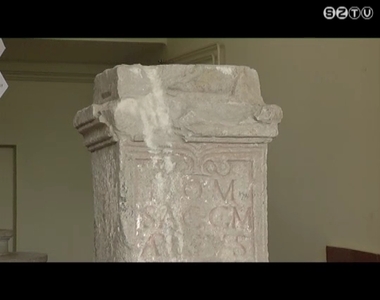 Egy Jupiternek szentelt fogadalmi olt�r a h�nap m�t�rgya a Savaria M�zeumban