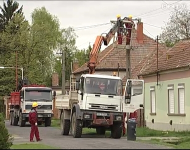 Üzemzavar ellen gallyaztak Üzemzavar ellen gallyaztak