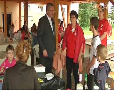 600 gyerek fordul meg id�n ny�ron a Szombathelyi Egyh�zmegyei Karit�sz t�bor�ban Nard�n