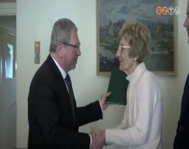 Szépkorút köszöntött a polgármester Szépkorút köszöntött a polgármester