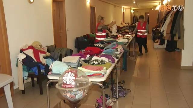 Ruhav�s�rt szervezett a karit�sz