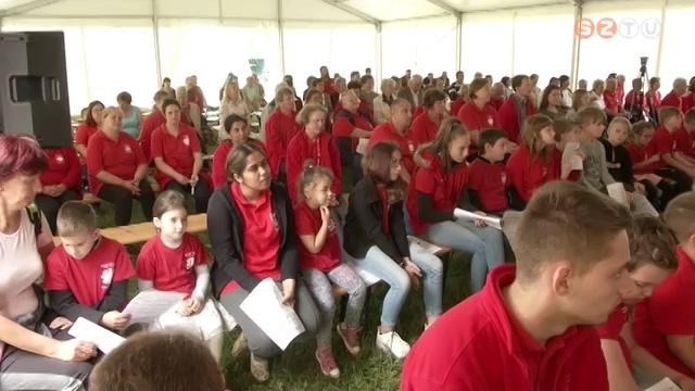 Megnyílt a Karitász tábor Megnyílt a Karitász tábor