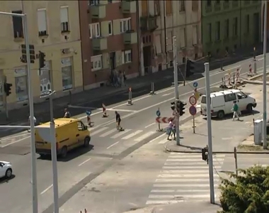 Csúszhat a körforgalom átadása Csúszhat a körforgalom átadása