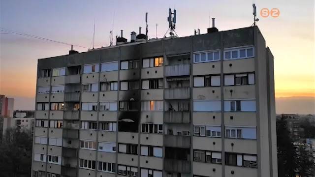 Lakástűz a Szűrcsapó utcában Lakástűz a Szűrcsapó utcában