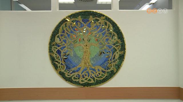 Életfa - A Premontrei diákjai készítették a kórház sürgősségi osztályát díszítő mozaikot Életfa - A Premontrei diákjai készítették a kórház sürgősségi osztályát díszítő mozaikot