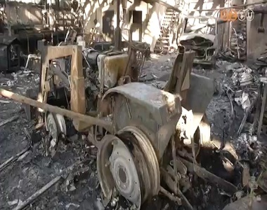 Teljesen ki�gett egy b�dogos�zem a Teleki Blanka utc�ban