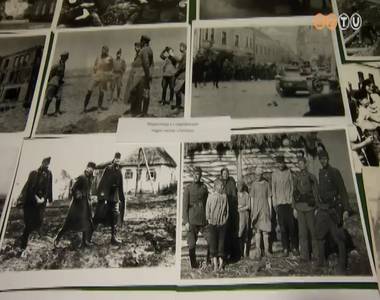 K�pek �s dokumentumok a II. vil�gh�bor�b�l a Pusk�s Gal�ri�ban