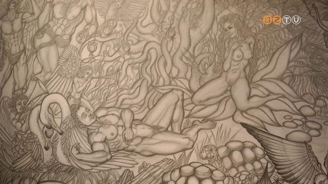 Éva ébredése - Vallás és nőiség ötvöződik Tóth Fedóra friss és egyéni stílusú grafikáján Éva ébredése - Vallás és nőiség ötvöződik Tóth Fedóra friss és egyéni stílusú grafikáján