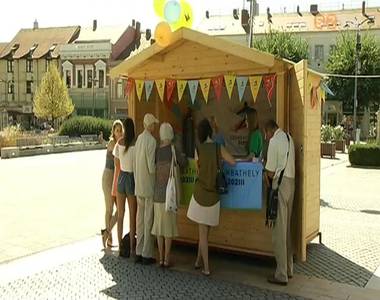 Szombathely 2023 pavilon a F� t�ren