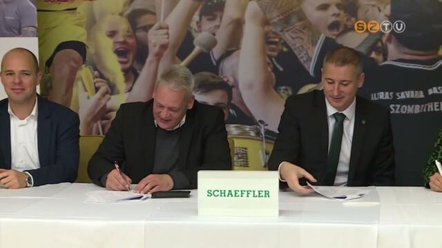t ven keresztl tmogatja a Schaeffler Savaria Kft. a Szombathelyi Sportkzpont s Sportiskolt