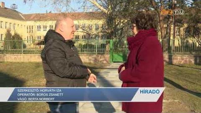 Új bejárata van a Nyitra Utcai Általános Iskolának