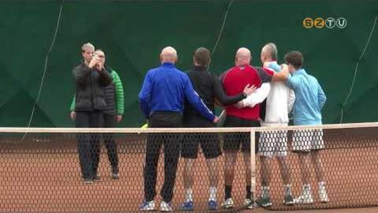 K�zel h�rom h�napon �t pattogott a labda a Sportliget teniszp�ly�in