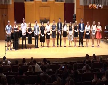 Zeneiskolások tanévzáró hangversenye a Bartók Teremben Zeneiskolások tanévzáró hangversenye a Bartók Teremben