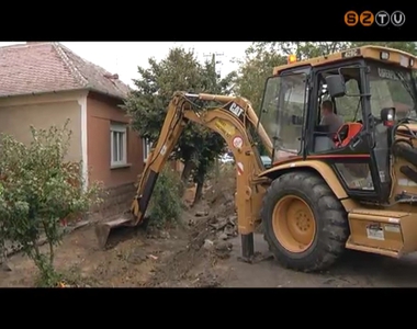 Felújítják a járdát Oladfaluban a Márton Áron utcában Felújítják a járdát Oladfaluban a Márton Áron utcában
