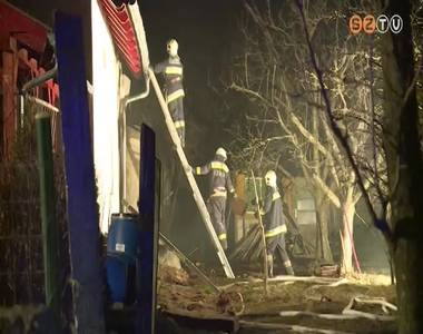 Tűz volt a nyugati városrészen Tűz volt a nyugati városrészen