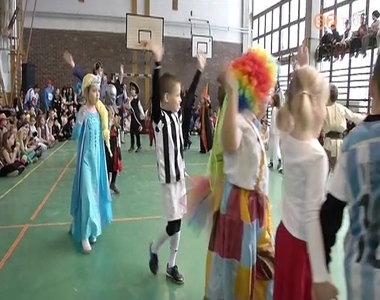 Farsangi mulats�got tartottak a Gothard-iskol�ban