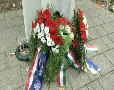 Koszorúzás volt a Batthyány-szobornál Koszorúzás volt a Batthyány-szobornál