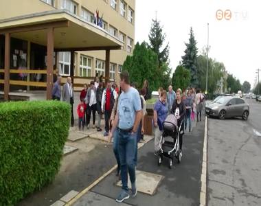 Kiszorult egy �vfolyam a Reguly iskola f��p�let�b�l