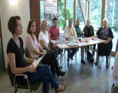 B�znak a j� id�ben a legut�bbi civil sajt�reggeli r�sztvev�i