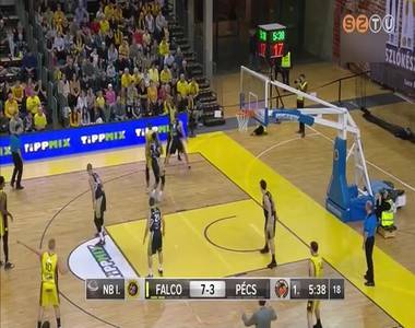 Pontszeg�ny tal�lkoz�n 68:53-ra verte a Falco a P�cset