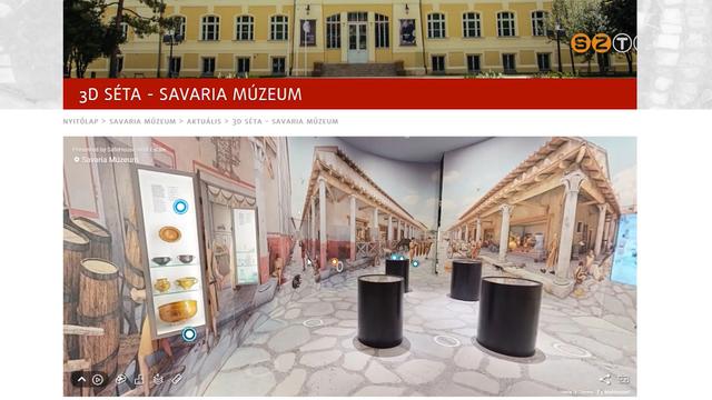 Virtuális múzeumi séta - Applikáció segíti a látogatókat a szombathelyi kiállítóterekben Virtuális múzeumi séta - Applikáció segíti a látogatókat a szombathelyi kiállítóterekben