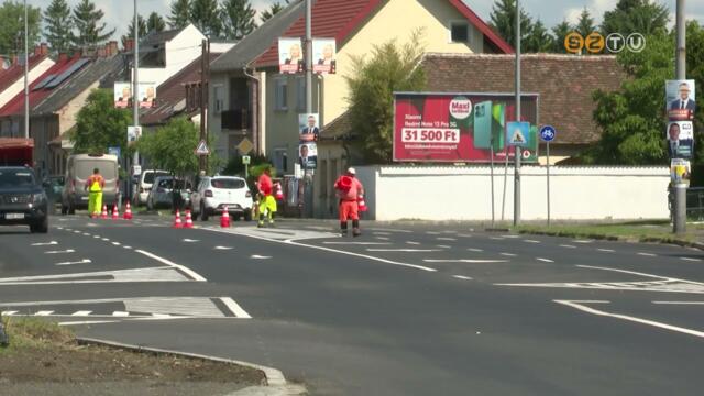 Finisben van a 800 millió forint értékű útfelújítási program Szombathelyen Finisben van a 800 millió forint értékű útfelújítási program Szombathelyen