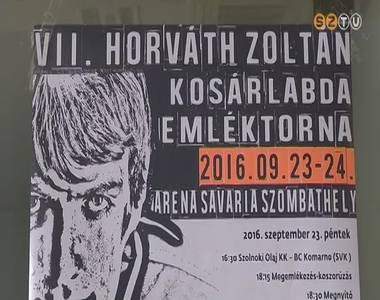 Hetedik alkalommal rendezik meg a Horv�th Zol�n Kos�rlabda Eml�ktorn�t