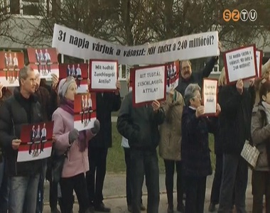 T�ntettek Mesterh�zy Attila ellen Szombathelyen