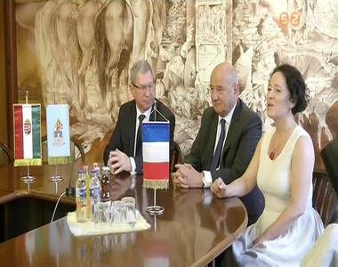 Tours-i deleg�ci� �rkezett Szombathelyre