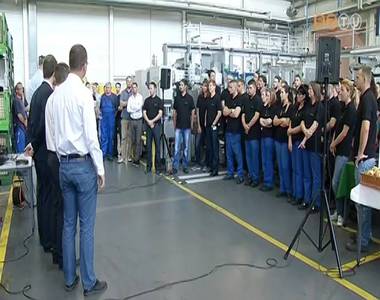 Leg�rd�lt az egymilliomodik csillap�tott �ksz�jt�rcsa az LUK Savaria Kft. gy�rt�sorair�l