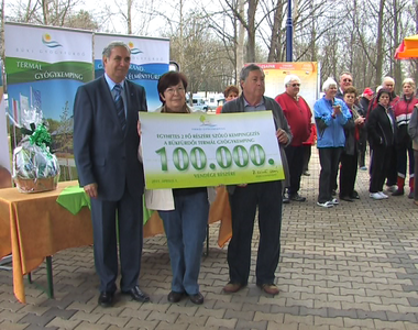 100.000 látogatóját fogadta a bükfürdői Termál Gyógykemping
