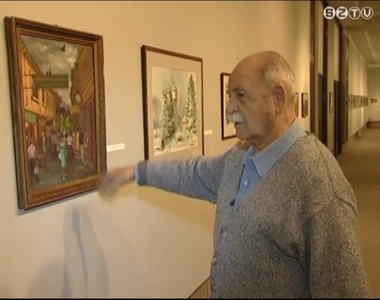 Április elsején ünnepli 90. születésnapját Káldy Lajos festőművész