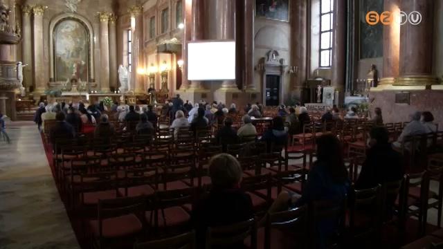 A szerzetesek 1950-es internálására emlékeztek a székesegyházban A szerzetesek 1950-es internálására emlékeztek a székesegyházban