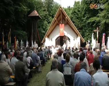 Megeml�kez�s a P�ruska M�ria kegyhelyen