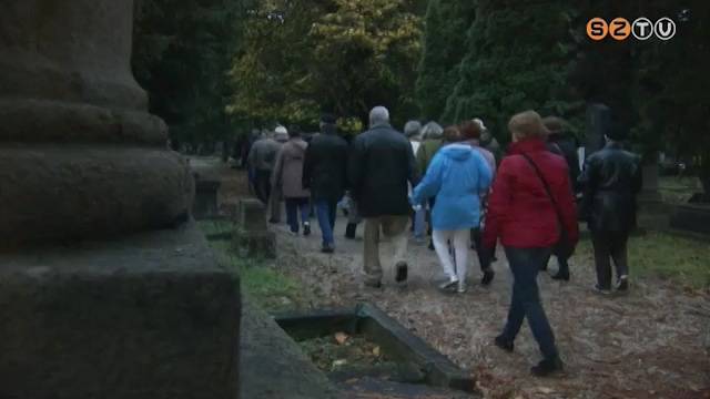 Kegyeleti s�ta a Szent M�rton-temet�ben