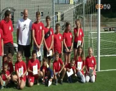 A Karitasz táborozói Király Gábornál jártak A Karitasz táborozói Király Gábornál jártak