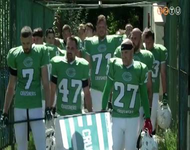 Újra a Divízió I döntőjében a Szombathely Crushers amerikai futball csapata Újra a Divízió I döntőjében a Szombathely Crushers amerikai futball csapata