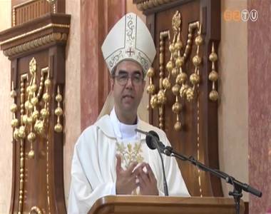 Beiktatták megyéspüspöki hivatalába Székely Jánost Beiktatták megyéspüspöki hivatalába Székely Jánost