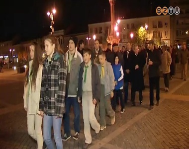 Az ‘56-os forradalom �s szabads�gharc lever�s�r�l megeml�keztek Szombathelyen is