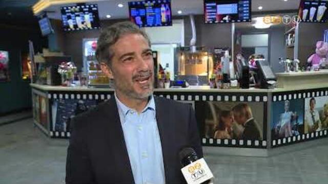 A Savaria Mozi vendége volt Herendi Gábor A Savaria Mozi vendége volt Herendi Gábor