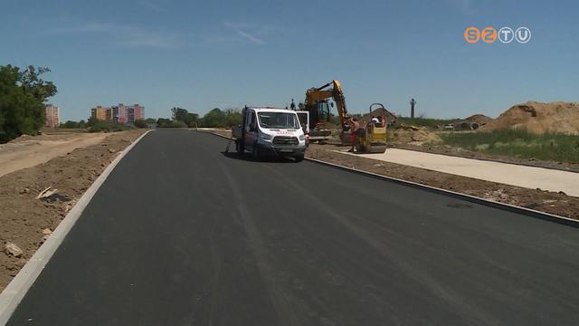 Ütemterv szerint halad a Ferenczy utca hiányzó szakaszának kivitelezése Ütemterv szerint halad a Ferenczy utca hiányzó szakaszának kivitelezése