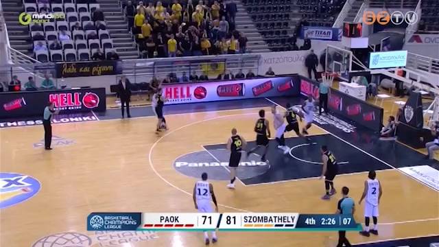 �jabb Falco-par�d�! A PAOK vend�gek�nt nyertek a szombathelyiek