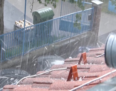 �gy �rkezett meg a vihar Szombathelyre