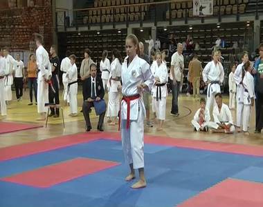 A hazai versenyz�k uralt�k a Goju Kup�t